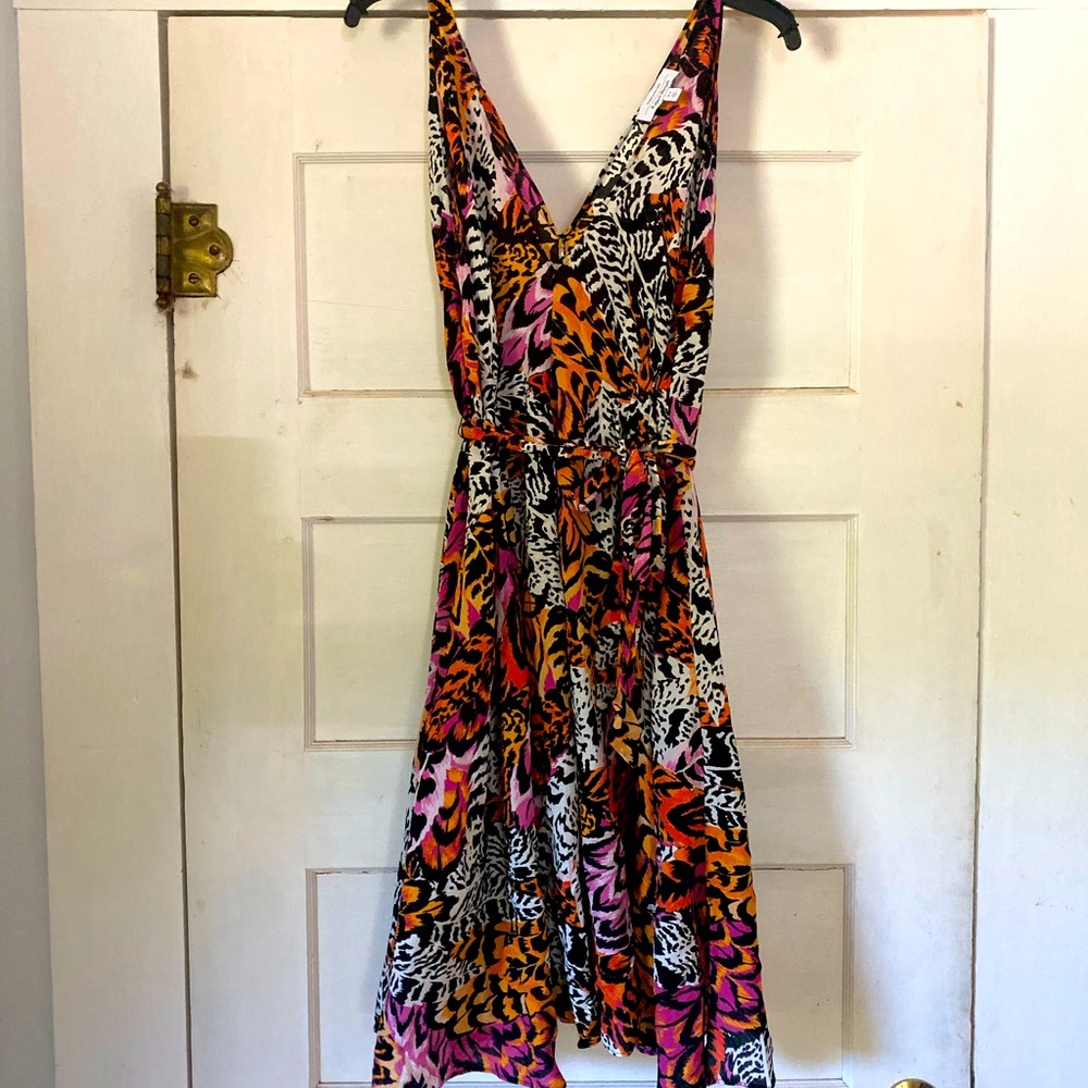 & Other Stories Animal Print dress sz 10